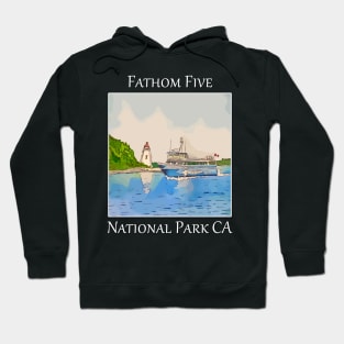 Fathom Five National Park Ontario Canada - WelshDesigns Hoodie